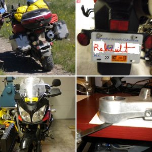 V-Strom repairs