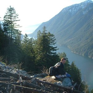 looking_south-west_down_Alouette_Lake1