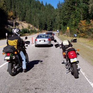 Road to Manning Park