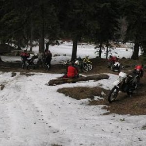 Nobel Lake had more snow than needed