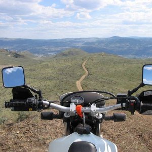 The dusty trail