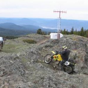 Only a selecy few made it to the top of Greenstone mtn. Joker, Mtn-Buks and