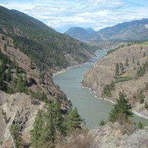 Texes Creek FSR looking North