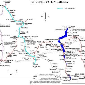 Map of the KVR