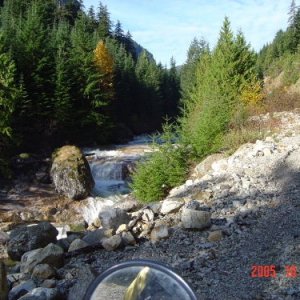 Side road off Silver Skagit FSR