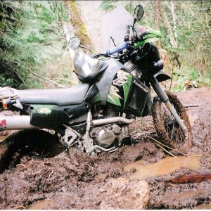 No sidestand needed