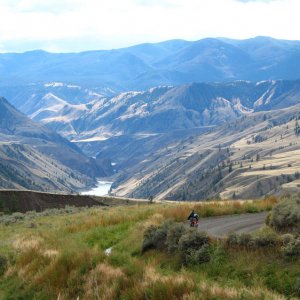 The Fraser south of Dog creek