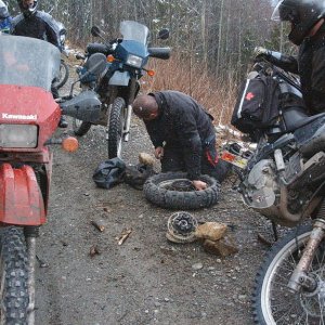Flat tire