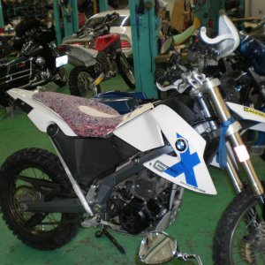 X Bike Gets a new saddle