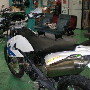 X Bike Gets a new saddle