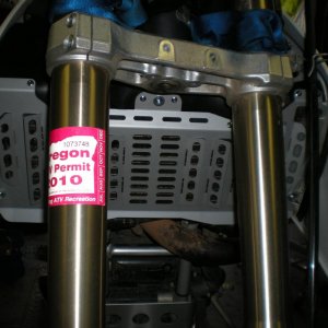G650 Touratech Radiator Guard