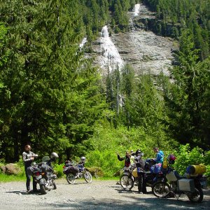 N.Island, Road to Tahsis, Waterfalls