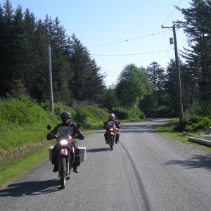 Cruising on Malcom Island