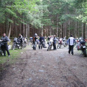Back to last years camp site