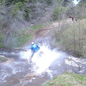 oliver stream crossing