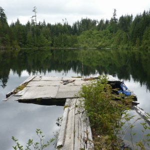 Tranquil fishing spot