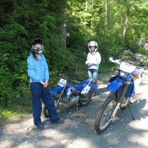 The gang getting ready to head out