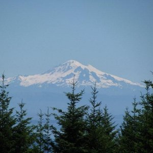Mount Baker from Mount Tuam Saltspring