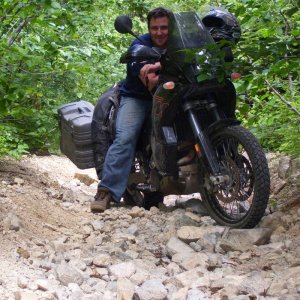 KTM 950 washout