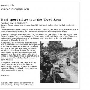 Ashcroft Journal