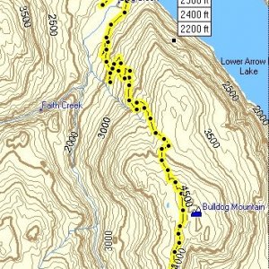 Track Over Bulldog Mtn