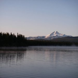 Chaunigan Lake at Sunrise