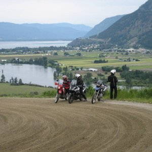 Overlooking Chase BC