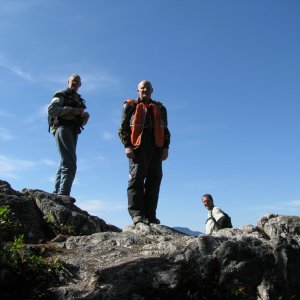 Ted, Greg and Tim at Mt Richardson
