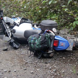 KLR Down