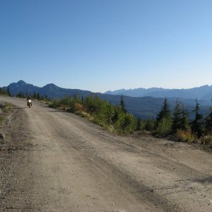 Heading down