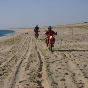 Darren and Claude on way to Todos santos