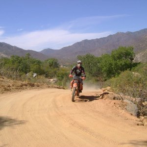 Dave between Todos Santos and Cabo