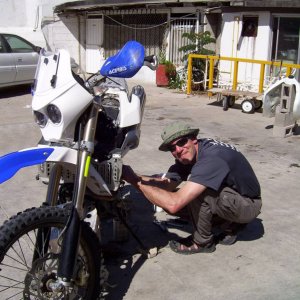 Oil change for the BMW