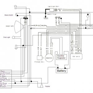 KLX 300 Modified Wiring