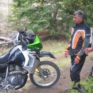 another scratched KLR