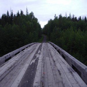 Kitsault rd - over Nass river