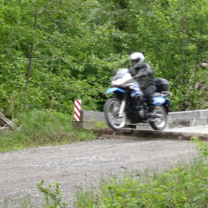 Flying KLR
