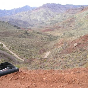 Titus canyon in D.V.