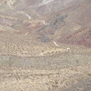 Titus canyon in D.V.