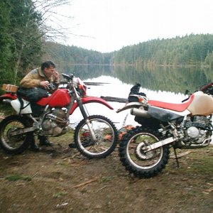 Hondas at Stocking Lake