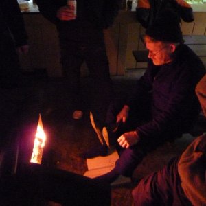 Drying out the feet