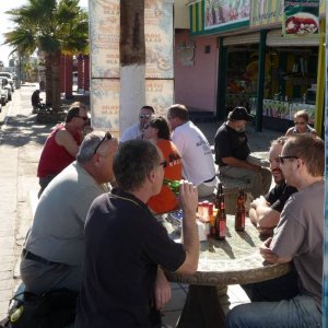 lunch on the malecon, san felipe 