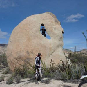 Hole in the rock