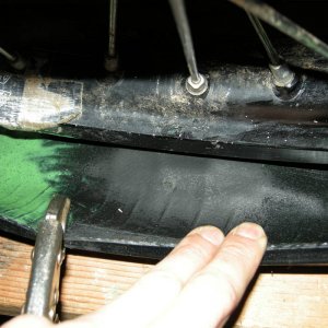 TuBliss hole in Tire