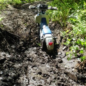 dr350_stuck_in_mud