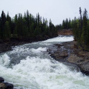 Cheslatta Falls - upstream