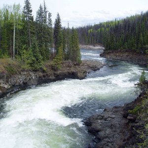 Cheslatta Falls - downstream