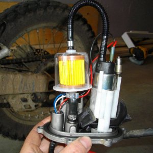 new pump assy.