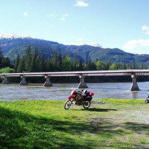 Bridge over the Skeena (?)