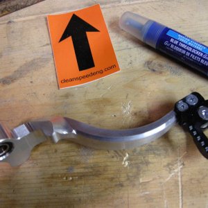 Brake Lever and Folding Pedal